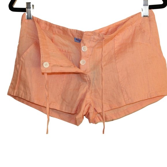 ACROBAT Drawstring Linen Shorts - Picture 6 of 10